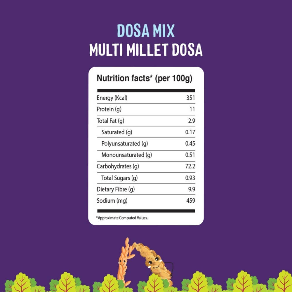 Timios Organic Multi Millet Dosa Mix