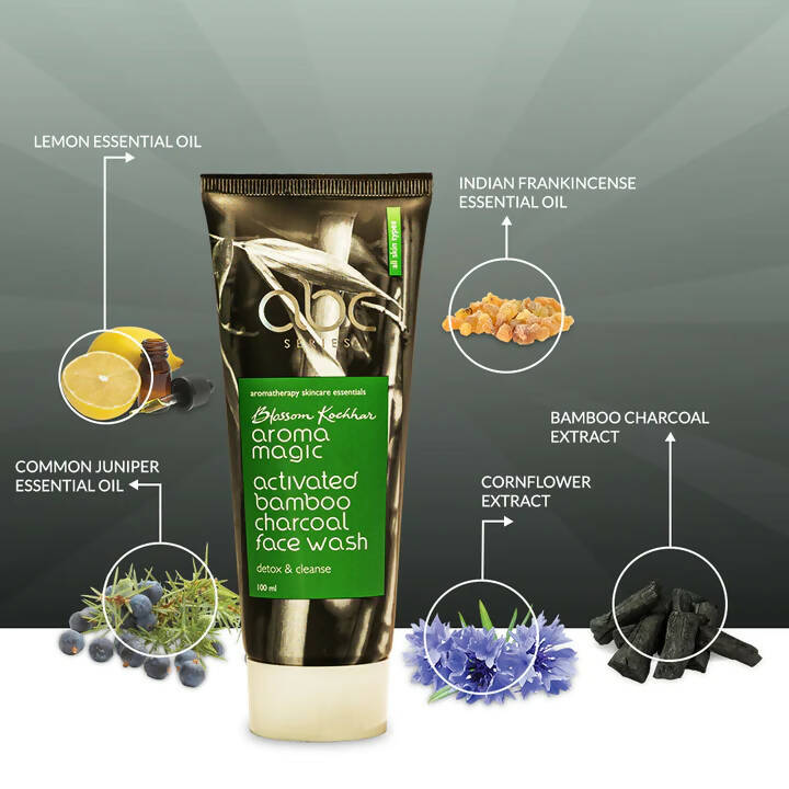 blossom kochhar aroma magic activated bamboo charcoal face wash buy in usa