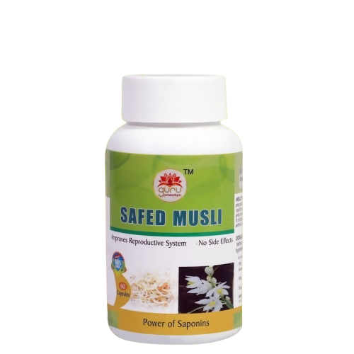 Buy Guru Prasadam Safed Musli Capsules from DrMediCart, Ship from India to USA