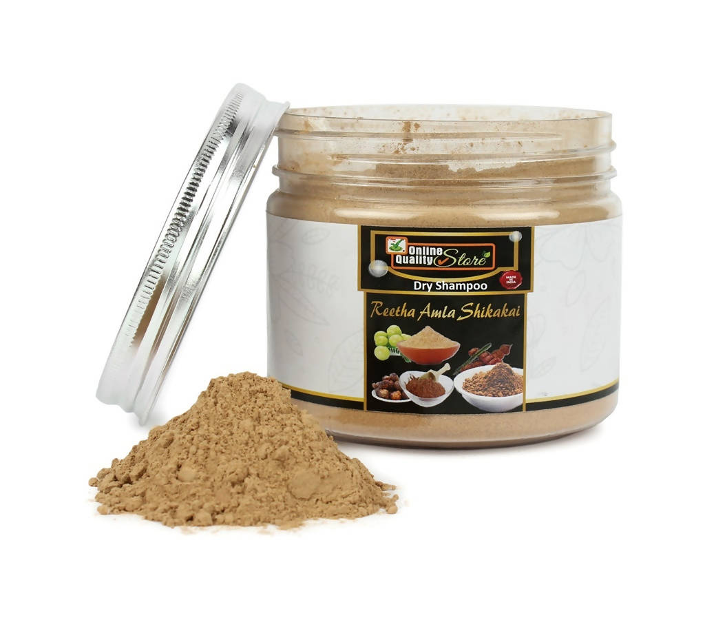 Online Quality Store Dry Shampoo Reetha, Amla, Shikakai Powder - DrMediCart