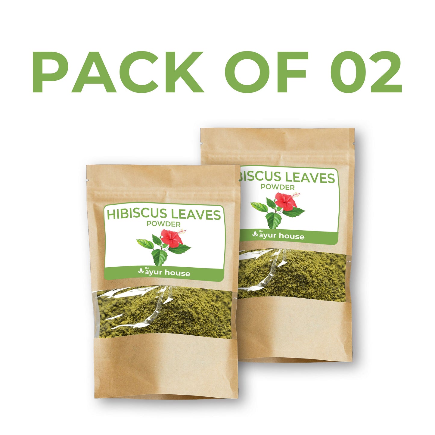 The Ayur House Hibiscus Leaves Powder
