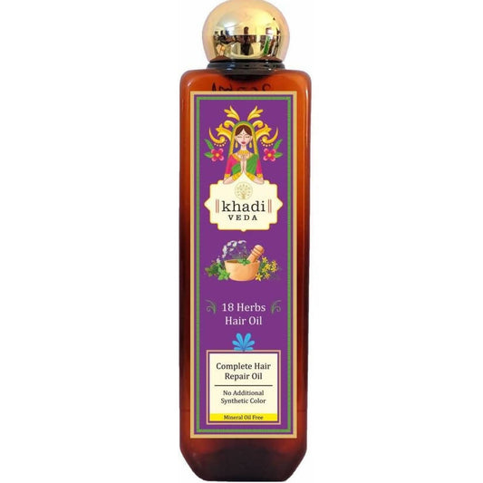 Khadi Veda 18 Herbs Hair Oil