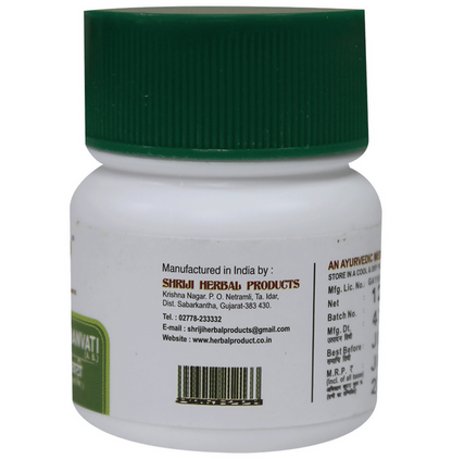 Shriji Herbal Products Bhringraj Ghanvati Tablets