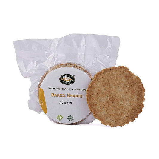Buy Millet Amma Ajwain Baked Bhakhri from DrMediCart, Ship from India to USA