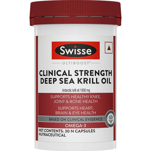 Swisse Clinical Strength Deep Sea Krill Oil Capsules