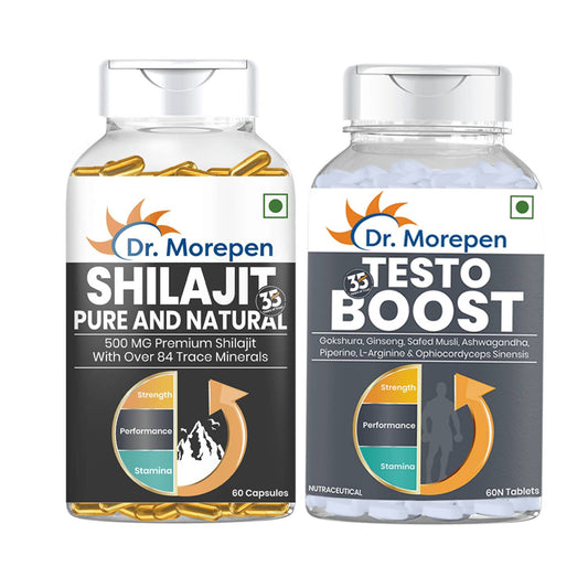 Buy Dr. Morepen S J Capsules and strength    Booster Tablets Combo from DrMediCart, Ship from India to USA