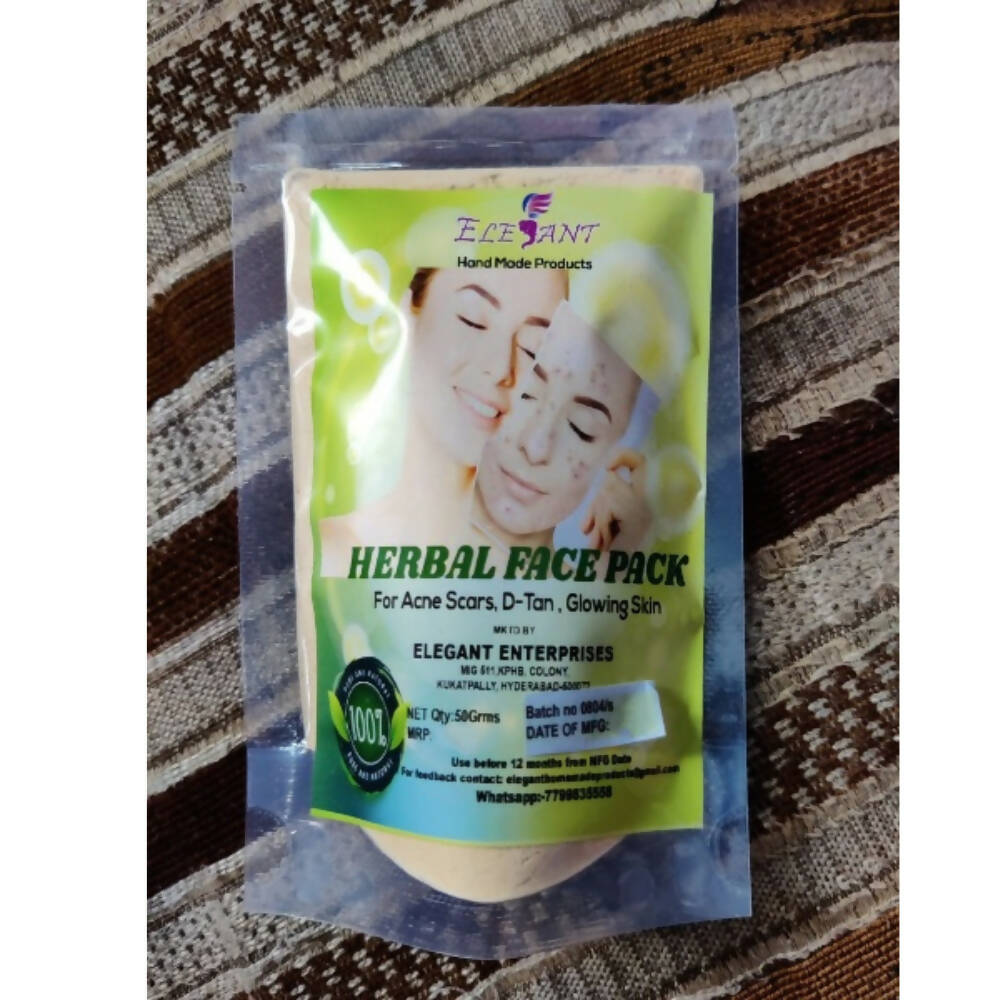 Buy Elegant Handmade Herbal Face Pack from DrMediCart, Ship from India to USA