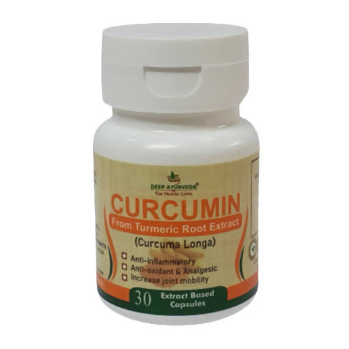 Buy Deep Ayurveda Curcumin 500mg Veg Capsules from DrMediCart, Ship from India to USA