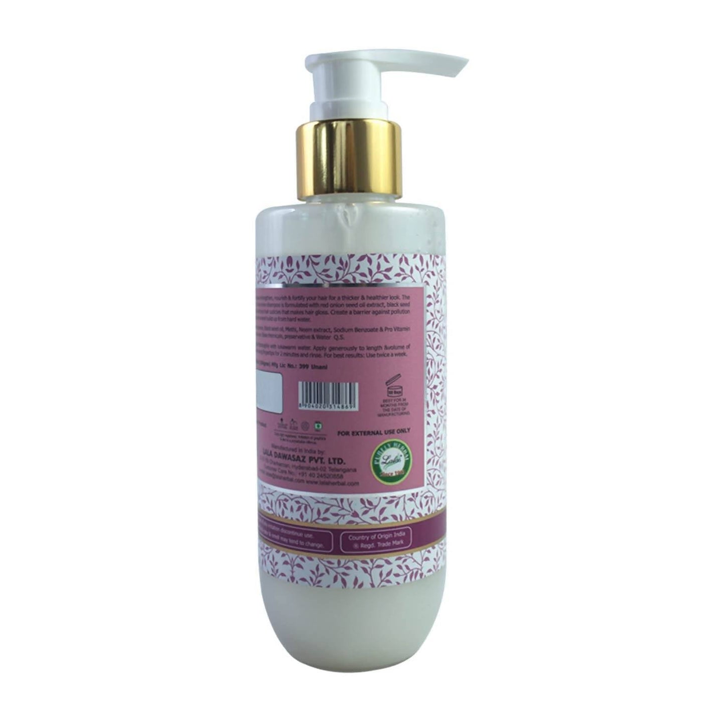 Lalas Naturals Red Onion Hair Shampoo