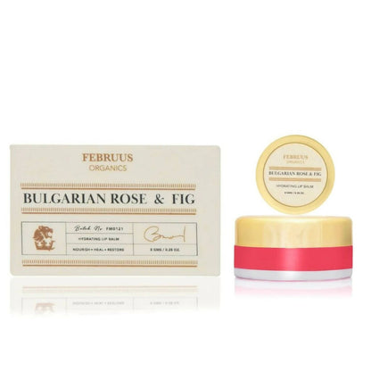 Februus Organics Bulgarian Rose & Fig Hydrating Lip Balm - DrMediCart