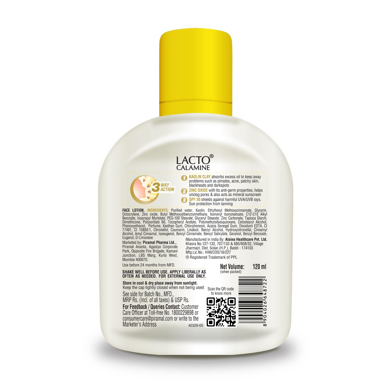 Lacto Calamine Sunscreen Lotion with SPF 30