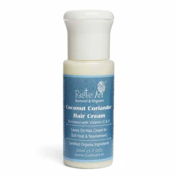 Buy Rustic Art Coconut Coriander Organic Hair Cream from DrMediCart, Ship from India to USA