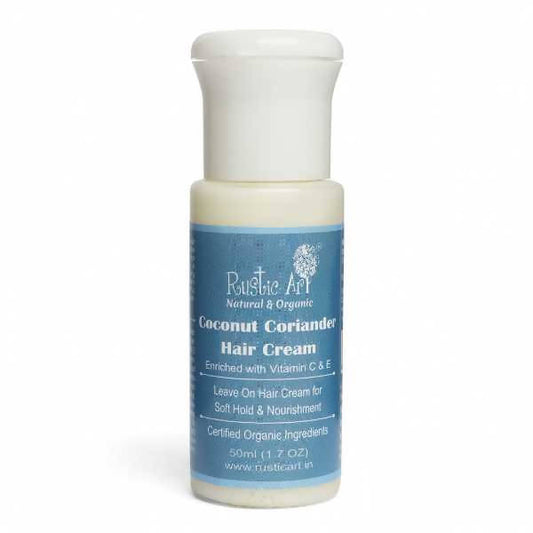 Buy Rustic Art Coconut Coriander Organic Hair Cream from DrMediCart, Ship from India to USA