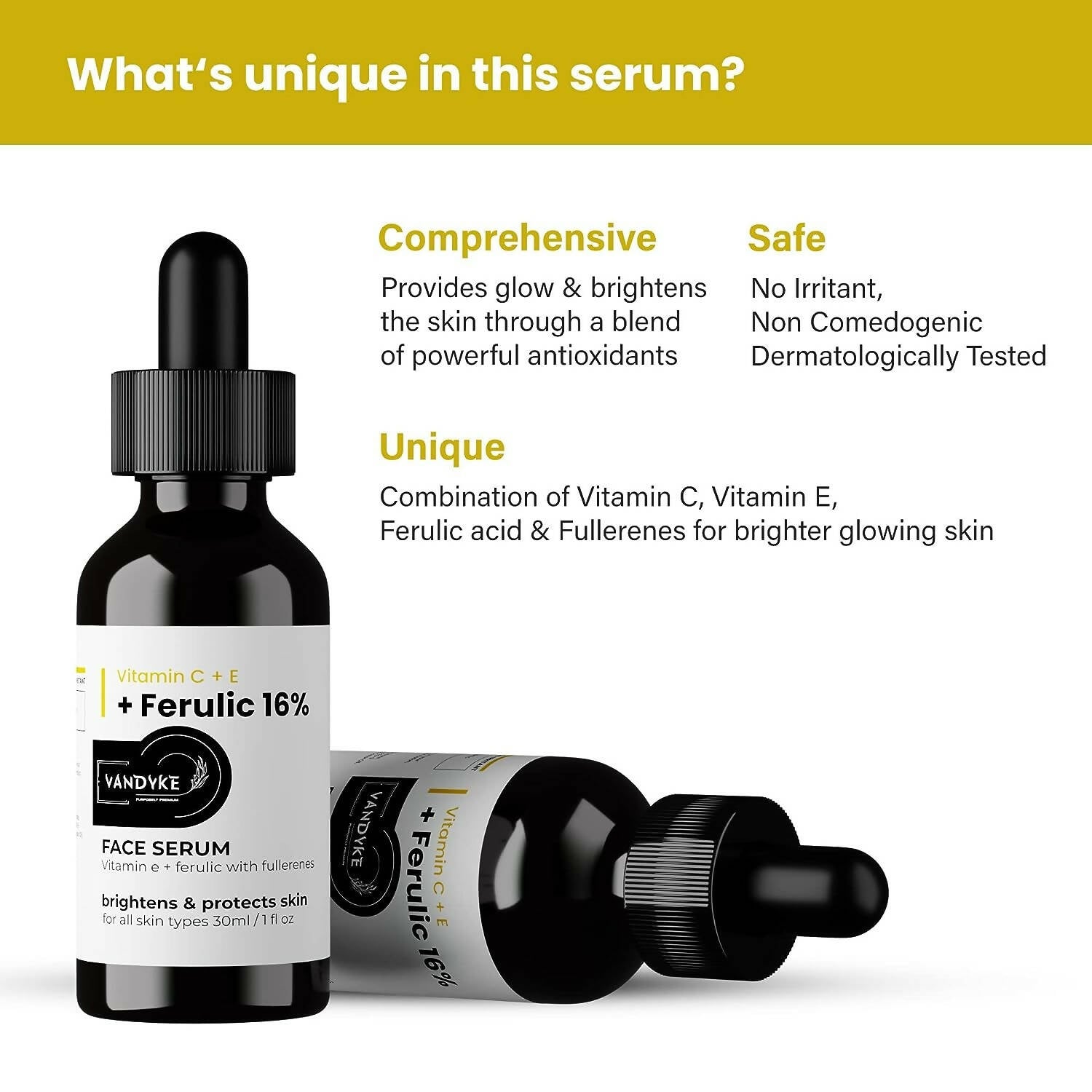 Vandyke Vitamin C + E + Ferulic 16% Face Serum