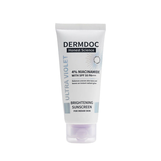Buy Dermdoc 4% Niacinamide With Spf 50 Pa +++ Brightening Sunscreen from DrMediCart, Ship from India to USA