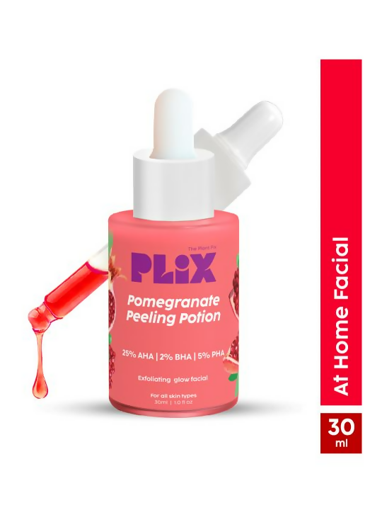 PLIX The Plant Fix Pomegranate Peeling Potion with 25% AHA + 2% BHA + 5% PHA