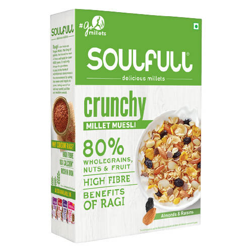 Buy Soulfull Crunchy Millet Muesli from DrMediCart, Ship from India to USA