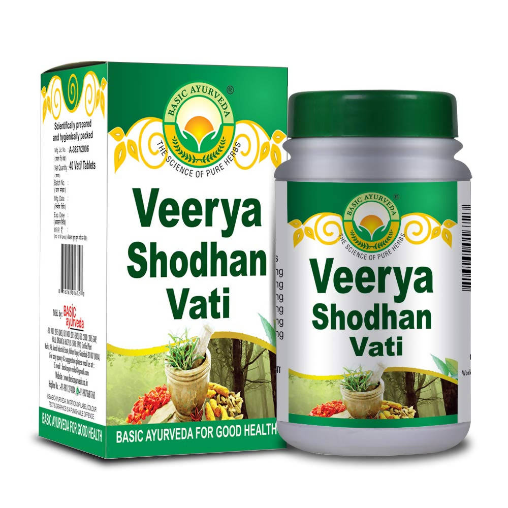 Buy Basic Ayurveda Veerya Shodhan Vati from DrMediCart, Ship from India to USA