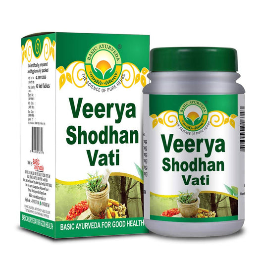 Buy Basic Ayurveda Veerya Shodhan Vati from DrMediCart, Ship from India to USA