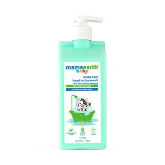 Buy Mamaearth Milky Soft Head to Toe Wash With Oats, Milk & Calendula For Babies from DrMediCart, Ship from India to USA