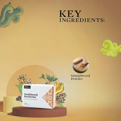 Bipha Ayurveda Sandalwood Herbal Bar - DrMediCart