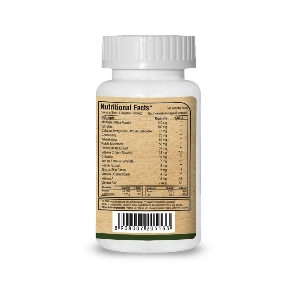 Pure Nutrition Moringa Vital Veg Capsules