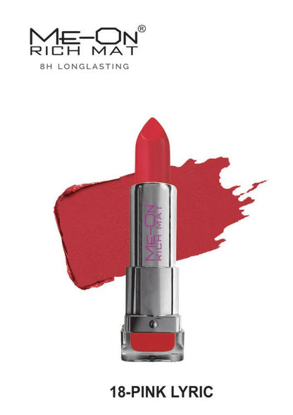 Me-On Professional Rich Mat Lipstick Shade 18