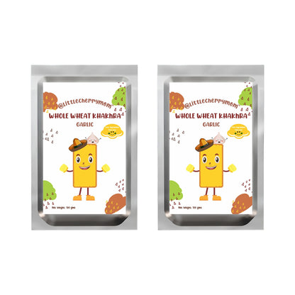 Littlecherrymom Whole Wheat Khakhra – Garlic