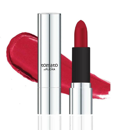 FLiCKA Tomato Red Matte Finish Lipstick Shade 01