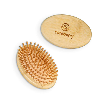 Careberry Bamboo Bliss Mini Hairbrush