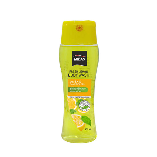 Vedic Midas Fresh Lemon Body Wash - DrMediCart