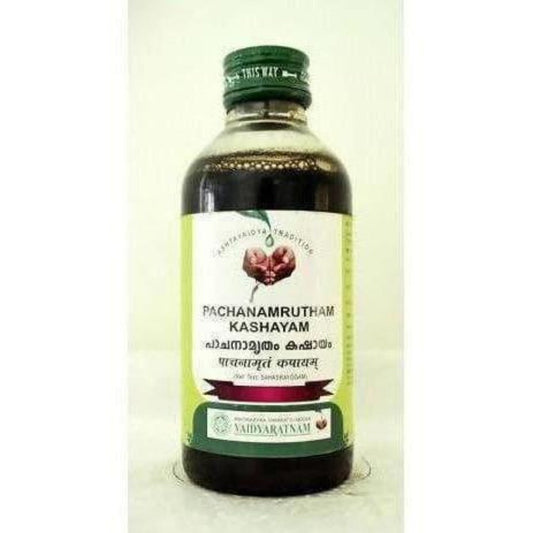 Buy Vaidyaratnam Pachanamrutham Kashayam from DrMediCart, Ship from India to USA