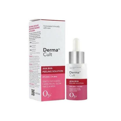Buy Professional O3+ Derma Cult 25% AHA + BHA 2% Peeling Solution Serum from DrMediCart, Ship from India to USA