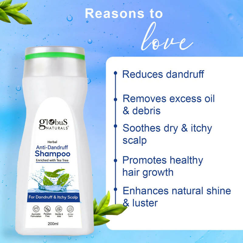 Globus Naturals Herbal Anti Dandruff Shampoo