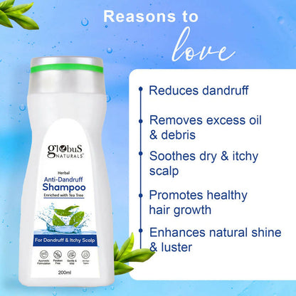 Globus Naturals Herbal Anti Dandruff Shampoo