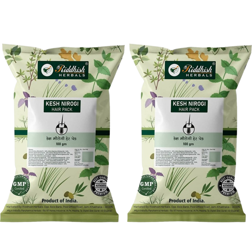 Riddhish Herbals Kesh Nirogi Hair Pack Powder