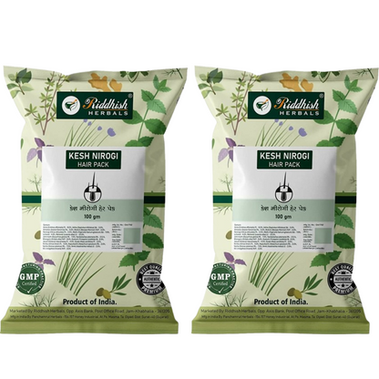 Riddhish Herbals Kesh Nirogi Hair Pack Powder