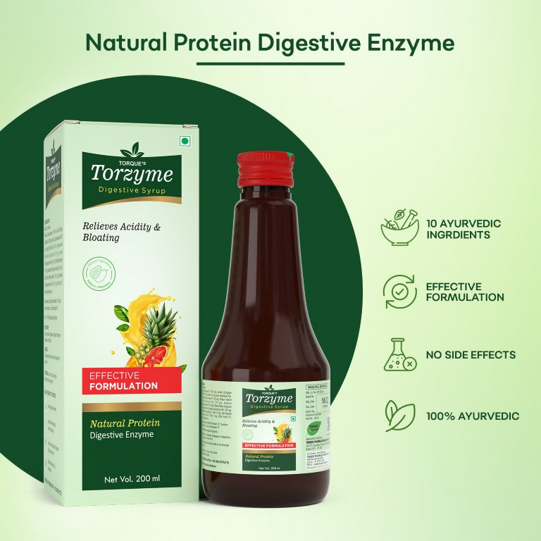 Torque's Torzyme Natural Protein Syrup