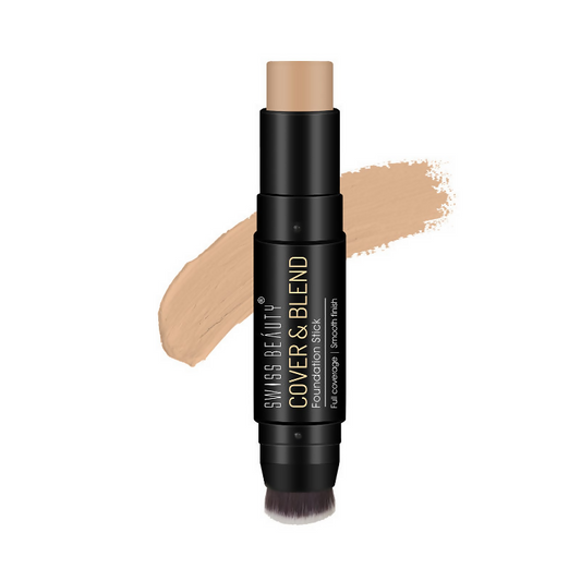 Buy Swiss Beauty Cover & Blend Stick Foundation - 03 Shell Beige from DrMediCart, Ship from India to USA