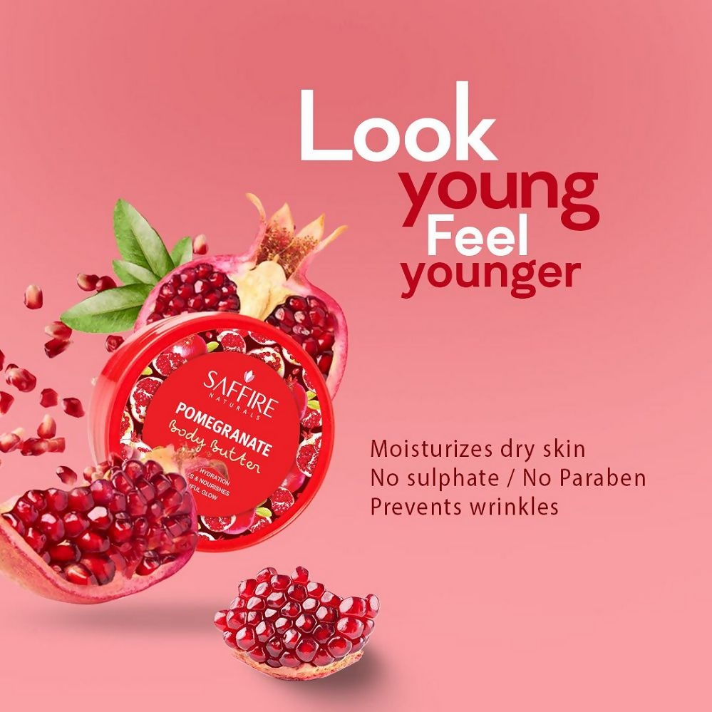 Saffire Naturals Pomegranate Body Butter