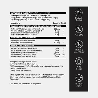 Wellbeing Nutrition Diabetes Care Capsules
