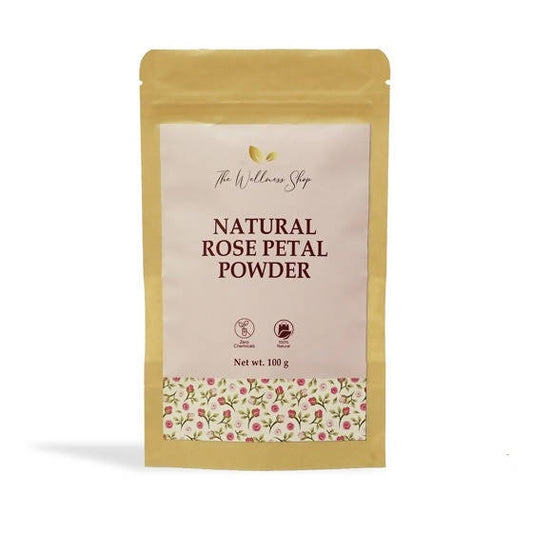 Buy The Wellness Shop Natural Rose Petal Powder from DrMediCart, Ship from India to USA
