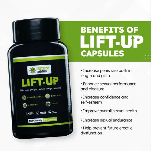 Nature Mania Lift-Up Capsules (Male Enhancer)