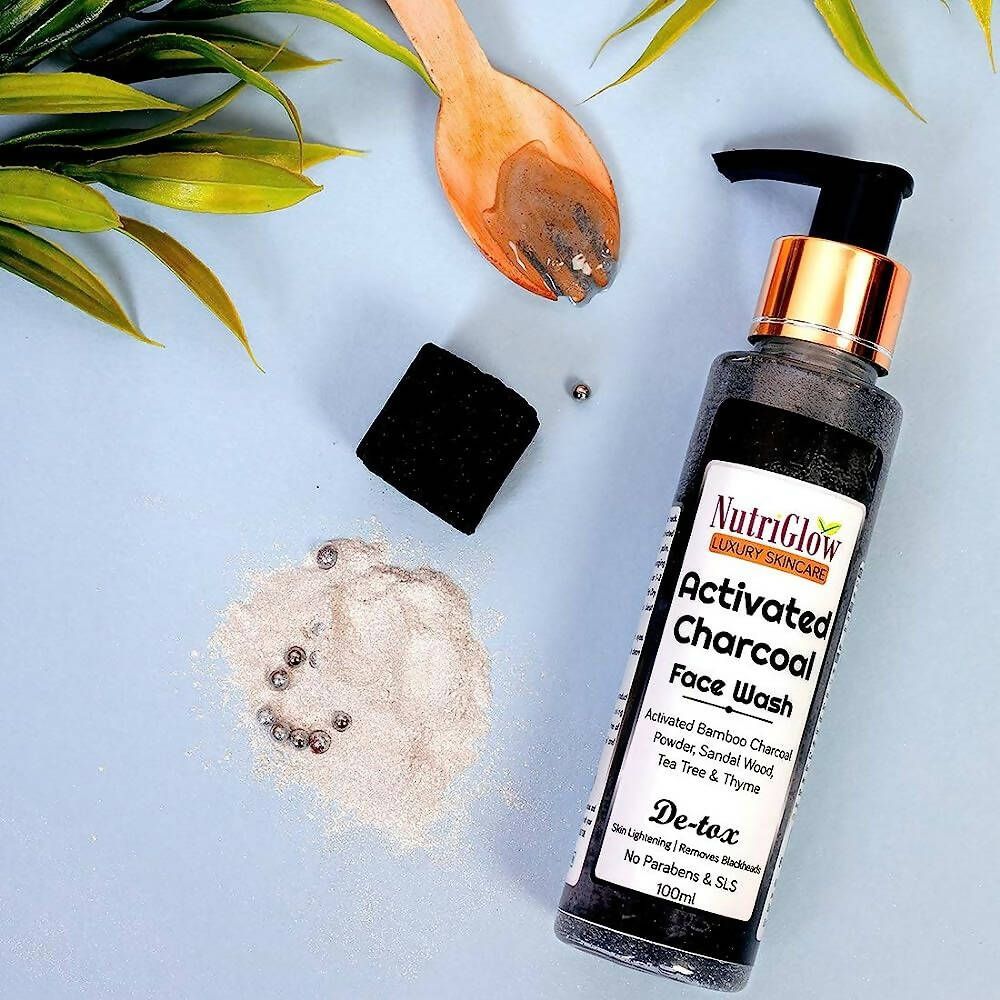 nutriglow activated charcoal face wash buy in usa
