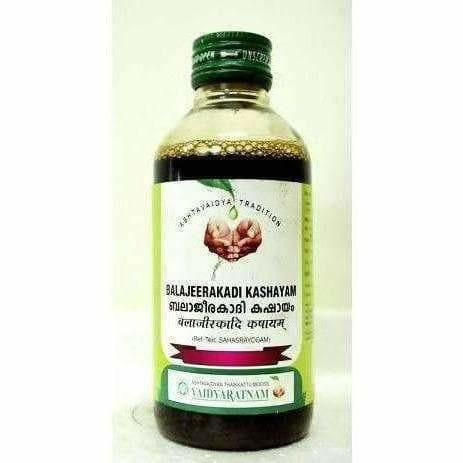 Buy Vaidyaratnam Balajeerakadi Kashayam from DrMediCart, Ship from India to USA