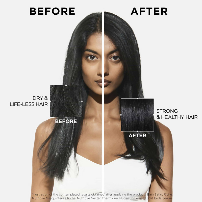 Kerastase Nutritive Riche Shampoo For Dry Hair With Proteins & Niacinamide Vegan