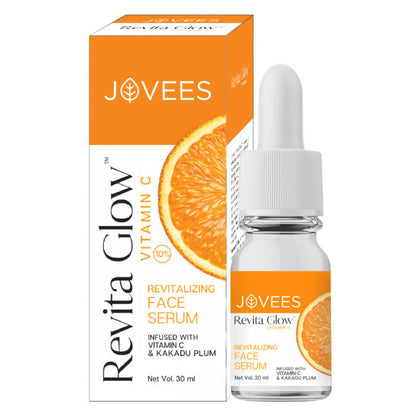 Buy Jovees Revita Glow Vitamin C Face Serum from DrMediCart, Ship from India to USA