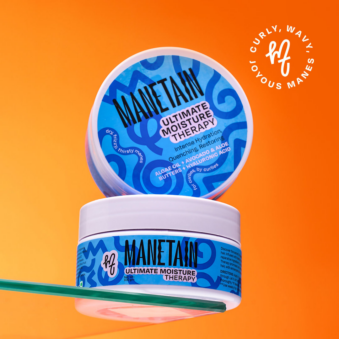 Manetain Ultimate Moisture Therapy - Deep Conditioning For Dry Frizzy &Thirsty Hair