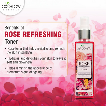 Oxyglow Herbals Rose Skin Toner