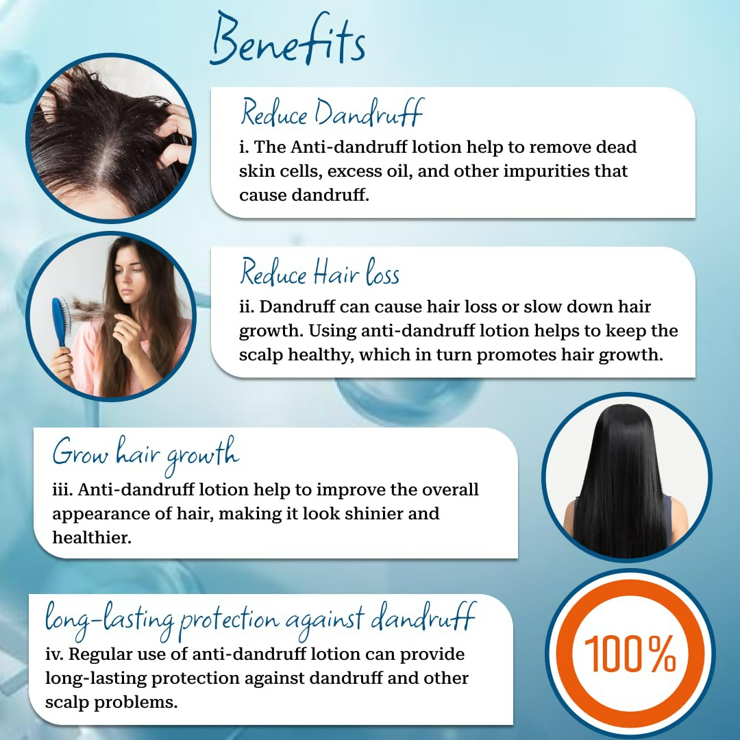 Ktein Natural 100% Plant Based Anti Dandruff Shampoo